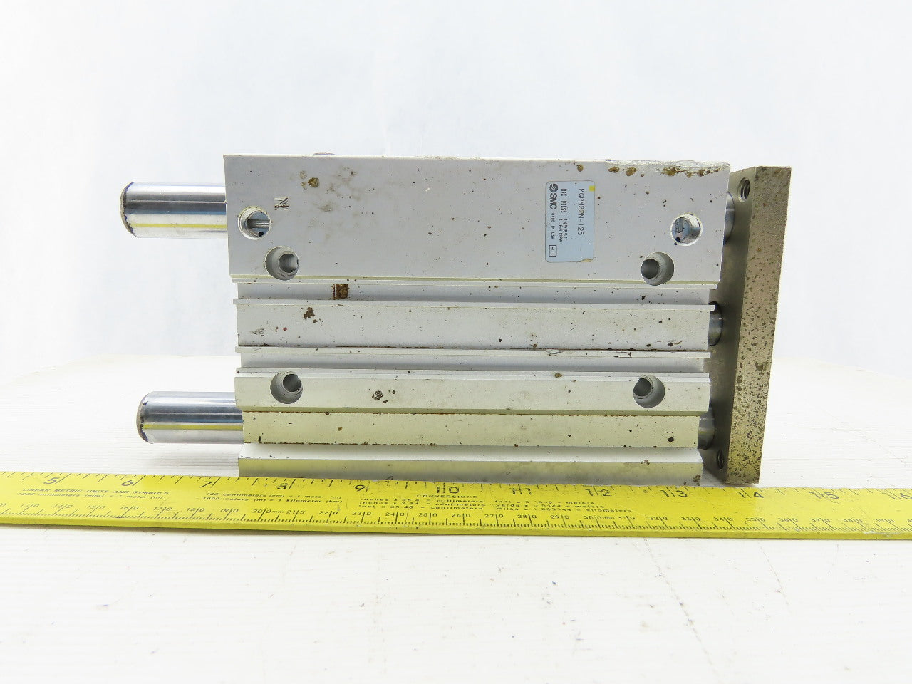 SMC MGPM32N-125 Compact Guide Pneumatic Air Cylinder 2/12 Stroke 145PSI