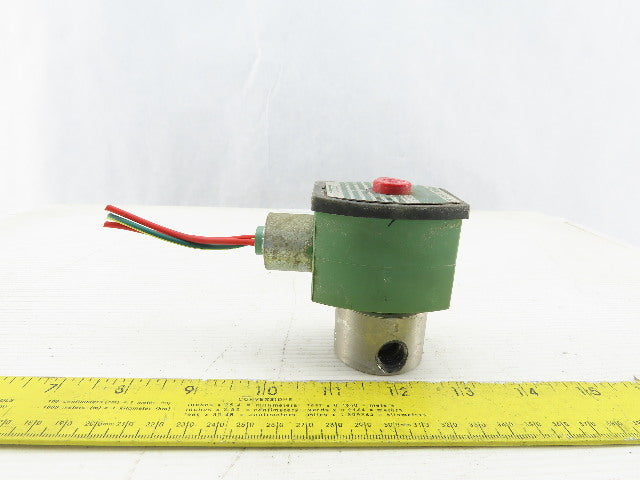 Asco 302053 Red Hat Solenoid Valve 1/4" NPT