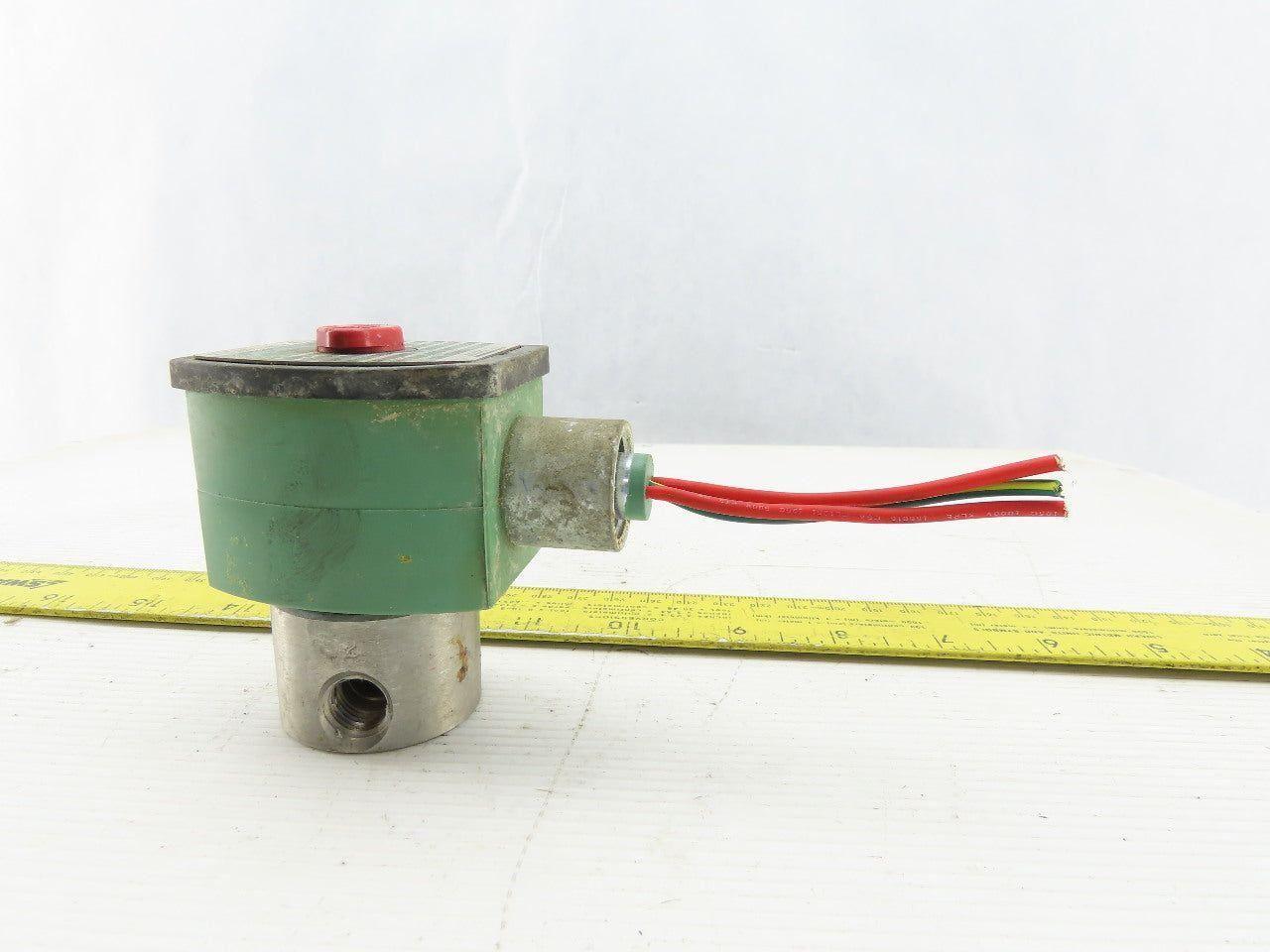 Asco 302053 Red Hat Solenoid Valve 1/4" NPT