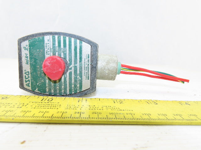 Asco 302053 Red Hat Solenoid Valve 1/4" NPT