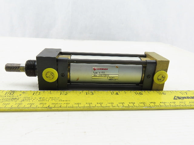 Norgren S-7607 Pneumatic Air Cylinder 1-1/8" Bore 2-1/2" Stroke
