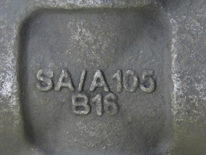 SA/A105 B16 2" NPT Malleable Black Iron Cross Pipe Fitting 4-Way Female