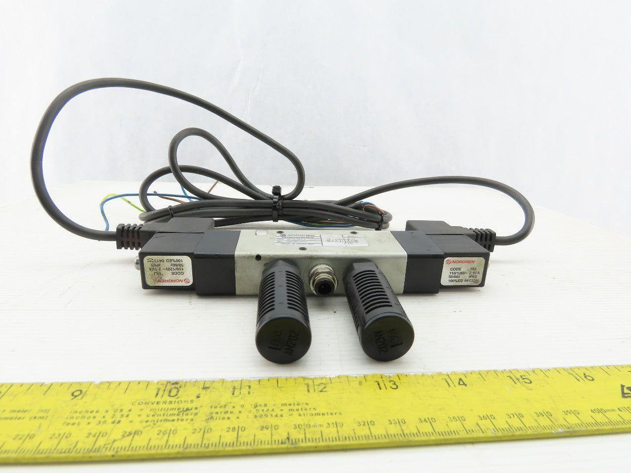 Norgren V61R5114AA218JC 2 Position Single Pneumatic Valve 1/4" Ports/W Coil 18J