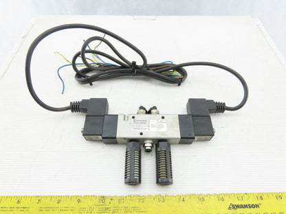 Norgren V61R5114AA218JC 2 Position Single Pneumatic Valve 1/4" Ports/W Coil 18J