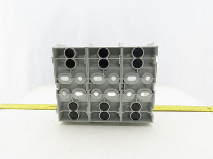 3 Pole In Distribution Block 6 pole Out 250 KCML 4-8 Guage