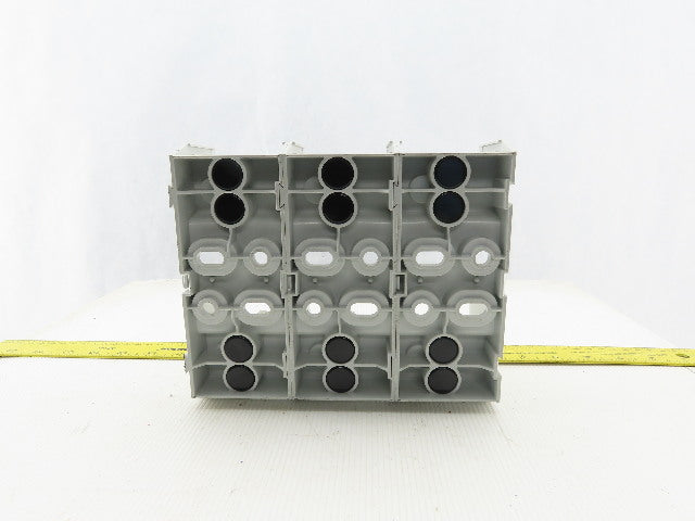 3 Pole In Distribution Block 6 pole Out 250 KCML 4-8 Guage