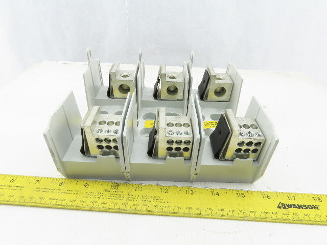 3 Pole In Distribution Block 6 pole Out 250 KCML 4-8 Guage