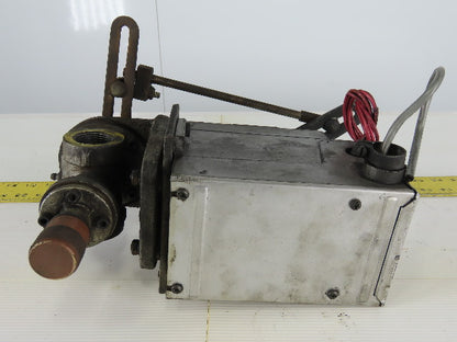 Barber-Coleman EA57 Actuator 0.65A 120V 60Hz 40W W/2-3706 1" NPT Valve