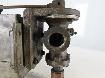 Barber-Coleman EA57 Actuator 0.65A 120V 60Hz 40W W/2-3706 1" NPT Valve