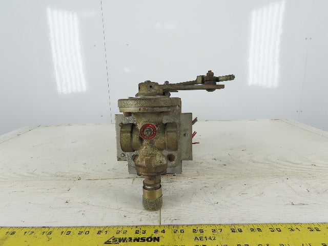 Barber-Colman EA57 Actuator 0.65A 120V 40W W/2-3706 1/2" NPT Valve
