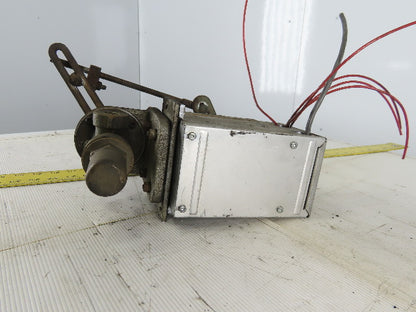 Barber Colman EA57 Actuator 0.65A 120V 40W W/2-3706 1/4" NPT Valve