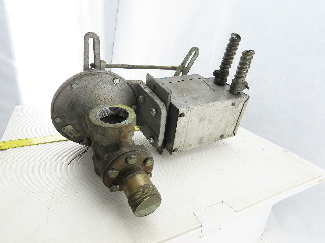 Barber-Coleman EA57 Actuator 0.65A 120V 60Hz 40W W/1008A-3 1-1/2 NPT Gas Valve