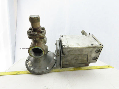 Barber-Coleman EA57 Actuator 0.65A 120V 60Hz 40W W/1008A-3 1-1/2 NPT Gas Valve