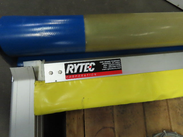 Rytec Clean Room 40"W x60"H Fabric Roll-Up Overhead Door W/Controller 230V 3Ph