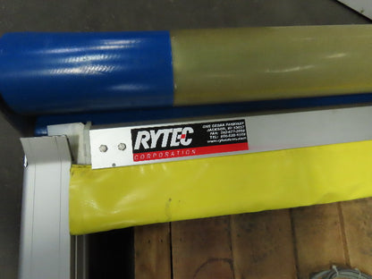 Rytec Clean Room 40"W x60"H Fabric Roll-Up Overhead Door W/Controller 230V 3Ph