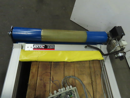 Rytec Clean Room 40"W x60"H Fabric Roll-Up Overhead Door W/Controller 230V 3Ph