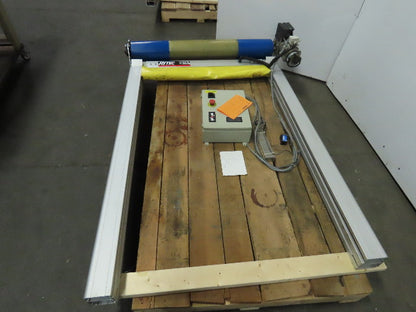 Rytec Clean Room 40"W x60"H Fabric Roll-Up Overhead Door W/Controller 230V 3Ph