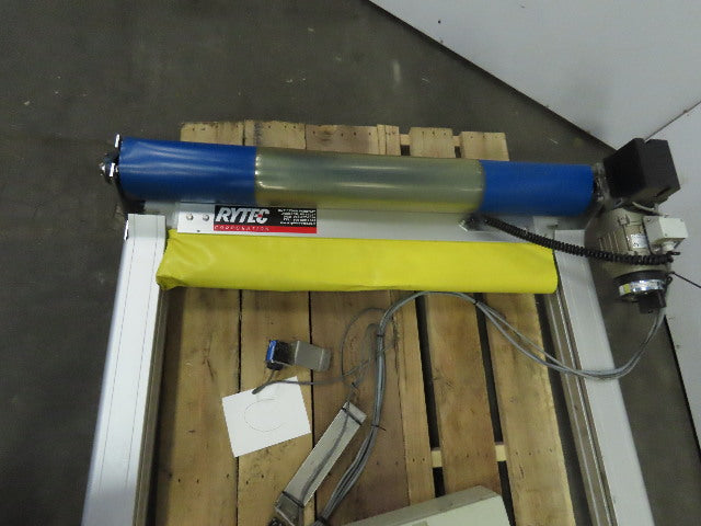 Rytec Clean Room 40"W x50"H Fabric Roll-Up Overhead Door W/Controller 230V 3Ph