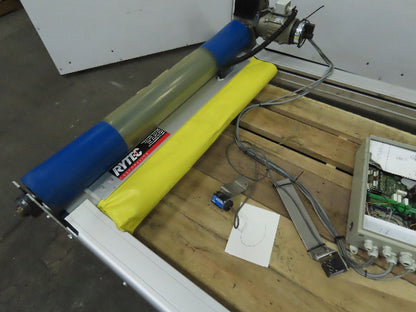 Rytec Clean Room 40"W x50"H Fabric Roll-Up Overhead Door W/Controller 230V 3Ph