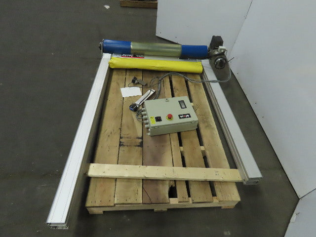 Rytec Clean Room 40"W x50"H Fabric Roll-Up Overhead Door W/Controller 230V 3Ph