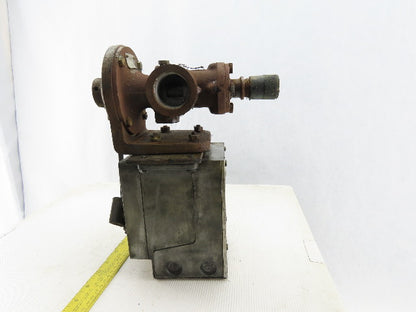 Barber Coleman EA57 Actuator 0.65A 120V 60Hz 40W W-1008A-2 1 1/4 NPT Gas Valve