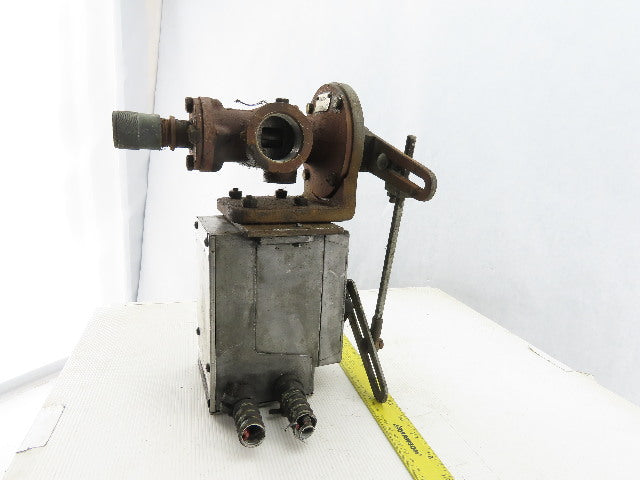 Barber Coleman EA57 Actuator 0.65A 120V 60Hz 40W W-1008A-2 1 1/4 NPT Gas Valve