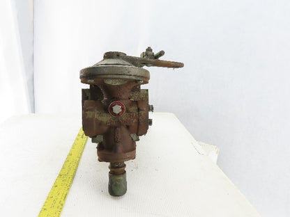 Barber Coleman EA57 Actuator 0.65A 120V 60Hz 40W W-1008A-2 1 1/4 NPT Gas Valve