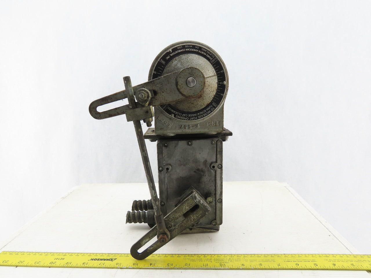 Barber Coleman EA57 Actuator 0.65A 120V 60Hz 40W W-1008A-2 1 1/4 NPT Gas Valve