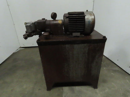 Continental Hydraulics 25 Gallon Hydraulic Power Unit W/PVR1-120-Y1199-F Pump