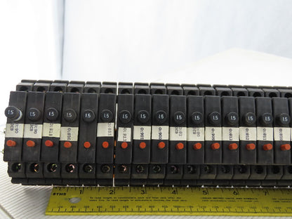 Allen Bradley 1492-GH015 Rail 52 Circuit Breaker 22-1.5A 10-1A 10-0.5A 10-0.2A