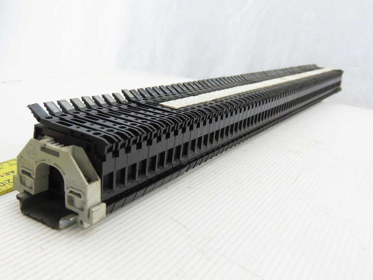 Allen Bradley 1492-WFB4 DIN Rail Mount 72 Fuse Holders
