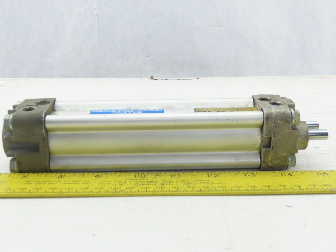 E-Line-Origa 2686 Pneumatic Air Cylinder 1" Bore 4" Stroke 8mm Double Rods
