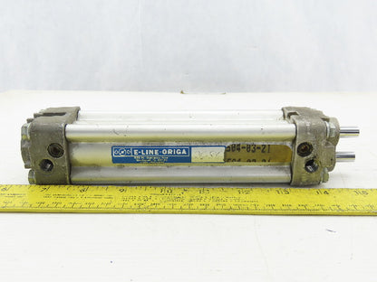 E-Line-Origa 2686 Pneumatic Air Cylinder 1" Bore 4" Stroke 8mm Double Rods