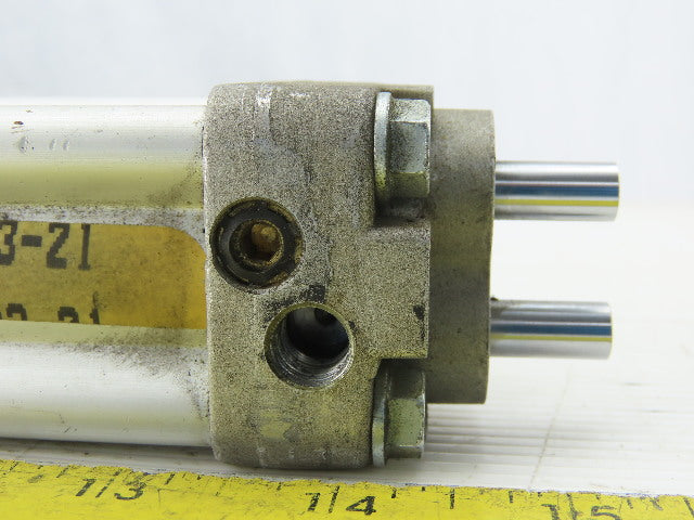 E-Line-Origa 2686 Pneumatic Air Cylinder 1" Bore 4" Stroke 8mm Double Rods