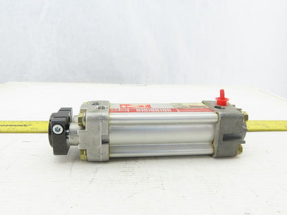 Hoerbiger Origa AZV-U5032/2 Pneumatic Air Cylinder 1" Bore 2" Stroke Twin Rod
