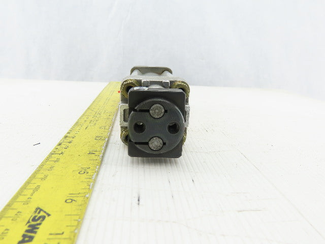 Hoerbiger Origa AZV-U5032/2 Pneumatic Air Cylinder 1" Bore 2" Stroke Twin Rod