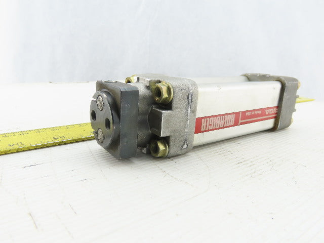 Hoerbiger Origa AZV-U5032/2 Pneumatic Air Cylinder 1" Bore 2" Stroke Twin Rod