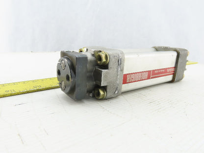 Hoerbiger Origa AZV-U5032/2 Pneumatic Air Cylinder 1" Bore 2" Stroke Twin Rod