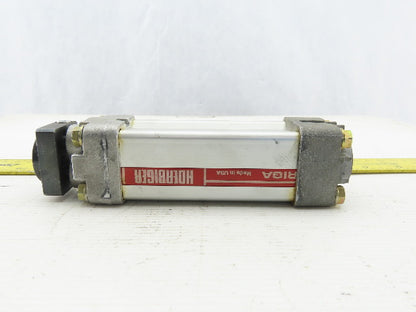 Hoerbiger Origa AZV-U5032/2 Pneumatic Air Cylinder 1" Bore 2" Stroke Twin Rod