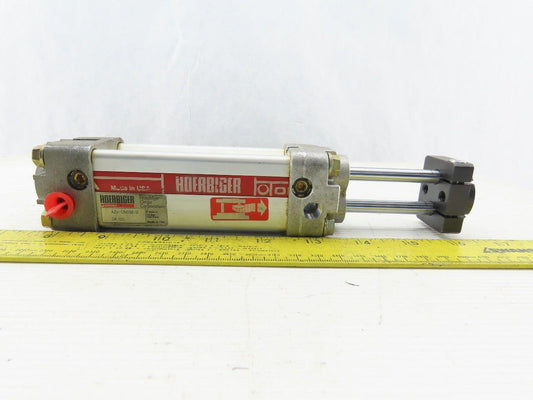 Hoerbiger Origa AZV-U5032/2 Pneumatic Air Cylinder 1" Bore 2" Stroke Twin Rod