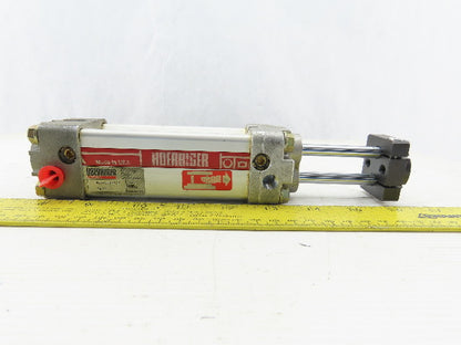 Hoerbiger Origa AZV-U5032/2 Pneumatic Air Cylinder 1" Bore 2" Stroke Twin Rod