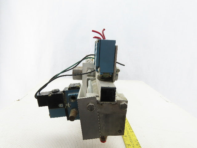 Salina Vortex B03 25550 2-1/4" Pneumatic Slide Gate Dry Material Cut Off Valve