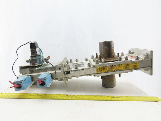 Salina Vortex B03 25550 2-1/4" Pneumatic Slide Gate Dry Material Cut Off Valve