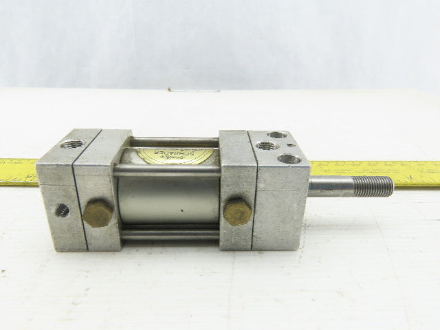 Schrader Pneumatic Air Cylinder 1" Bore 1" Stroke 250 psi