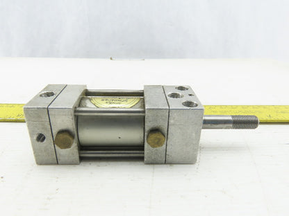 Schrader Pneumatic Air Cylinder 1" Bore 1" Stroke 250 psi