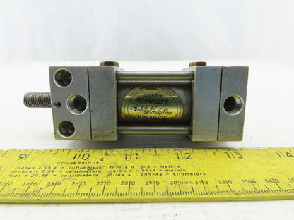 Schrader Pneumatic Air Cylinder 1" Bore 1" Stroke 250 psi