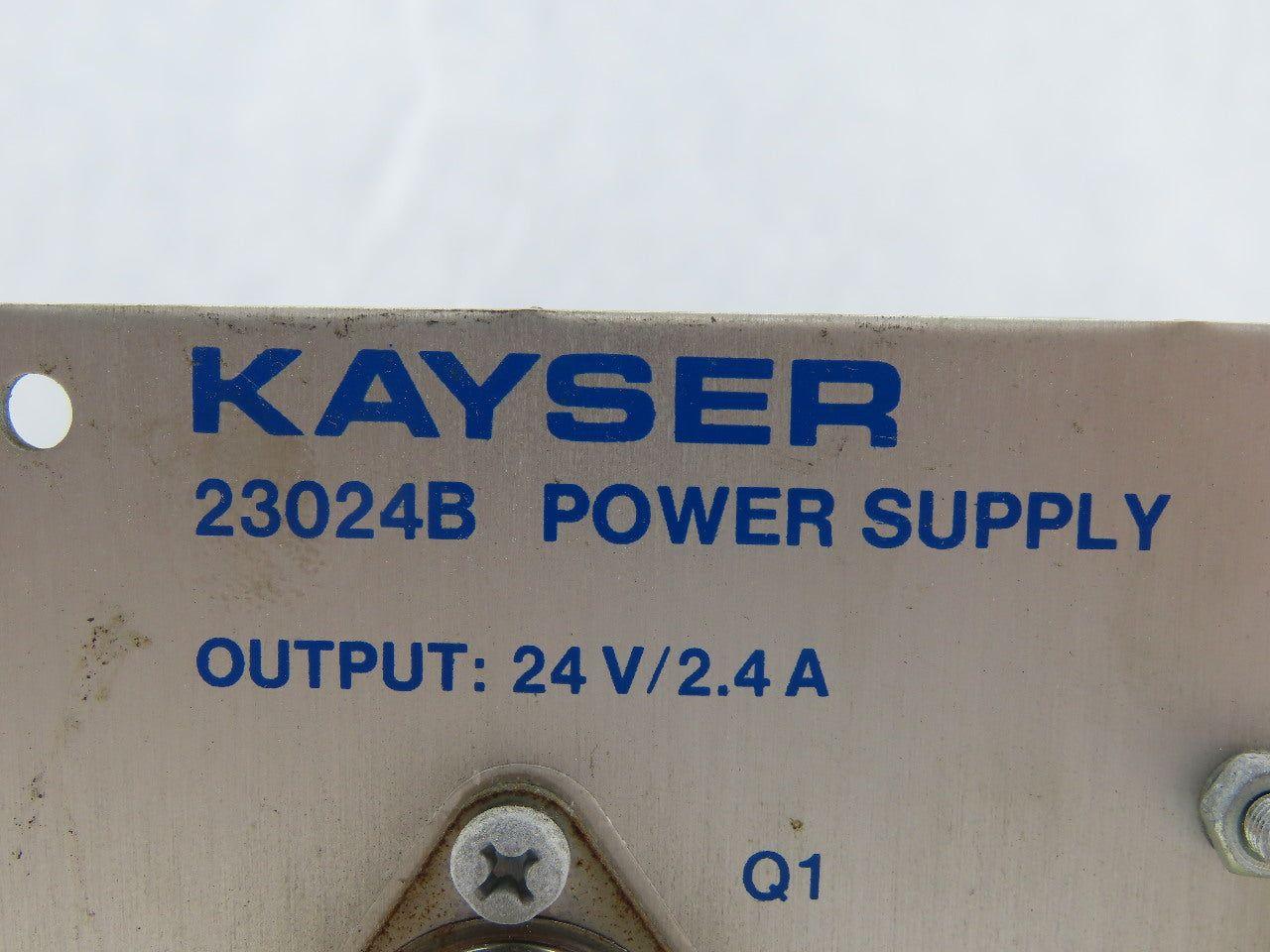 Kayser 23024B Power Supply 24V 2.4A