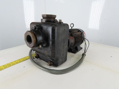Dayton LTCG23T 3Hp 3450RPM 208-230/460V 3" x 3" Centrifugal Pump