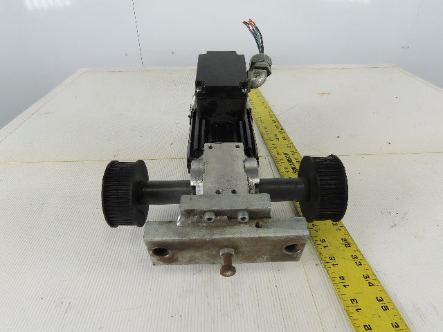 Bodine 34Y6BFPP 0.090kW 220-480V Dual Output 240x240 9M/Min Gear Motor
