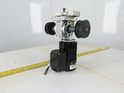 Bodine 34Y6BFPP 0.090kW 220-480V Dual Output 240x240 9M/Min Gear Motor